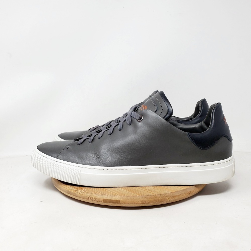 Good Man Brand Legend Shoes Mens 10 Grey Business Casual Sneaker Court